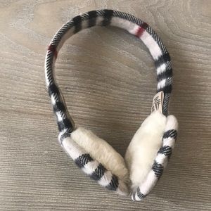 Authentic Burberry earmuffs